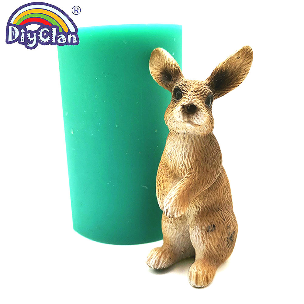 Bunny Cake Mold - Molde de silicona 3D con forma