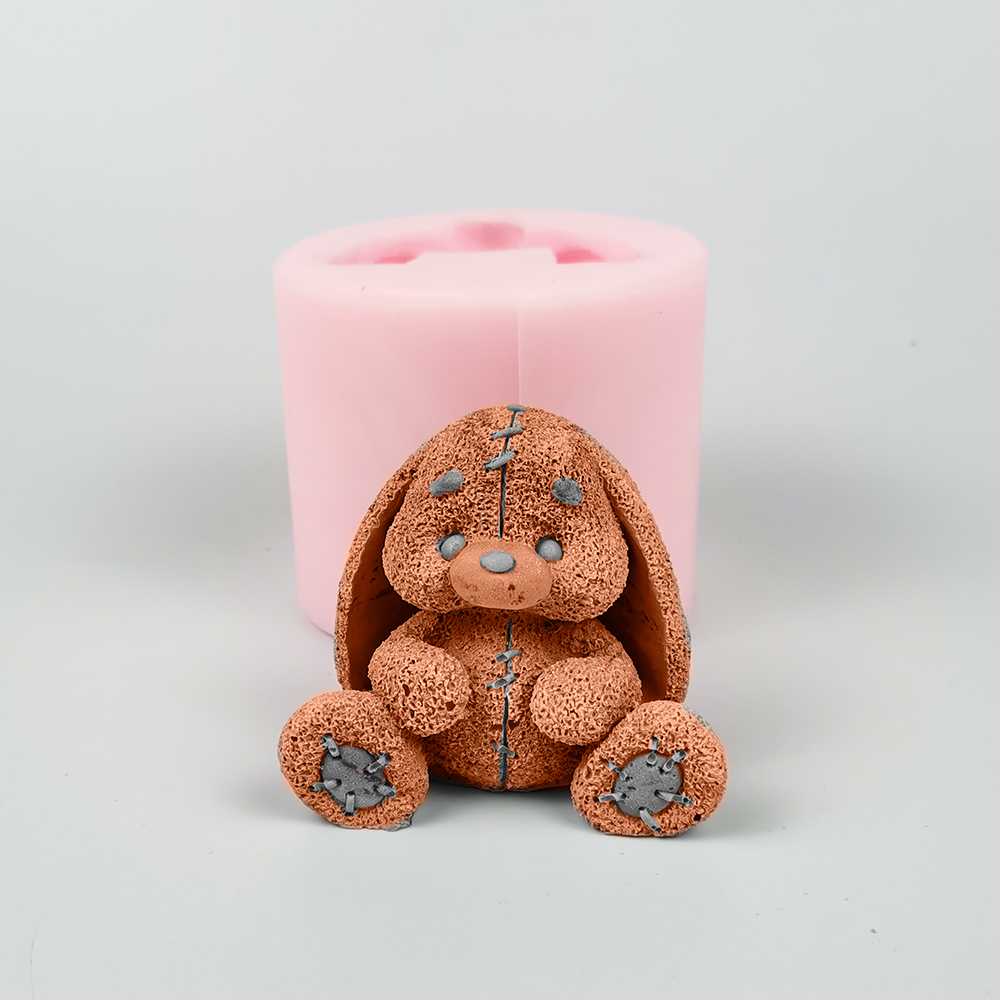 Bunny Cake Mold - Molde de silicona 3D de dibujos