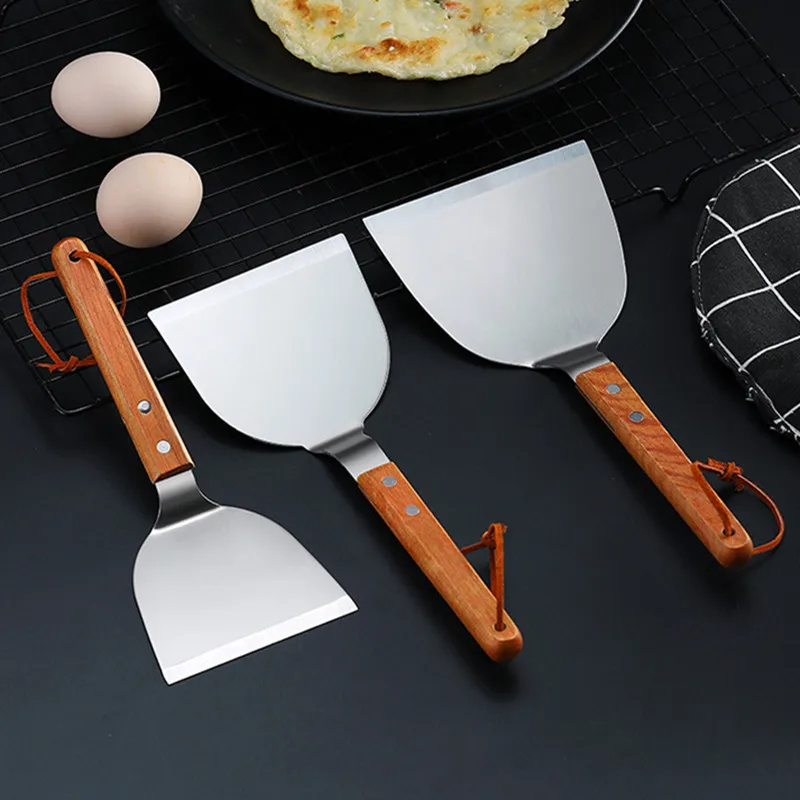 Okonomiyaki Spatula - Pala de Teppanyaki con mango de