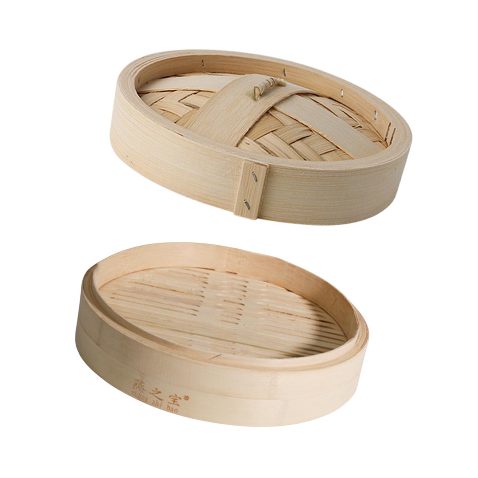 Bao Steamer Bamboo - Cesta de vapor de bambú hecha