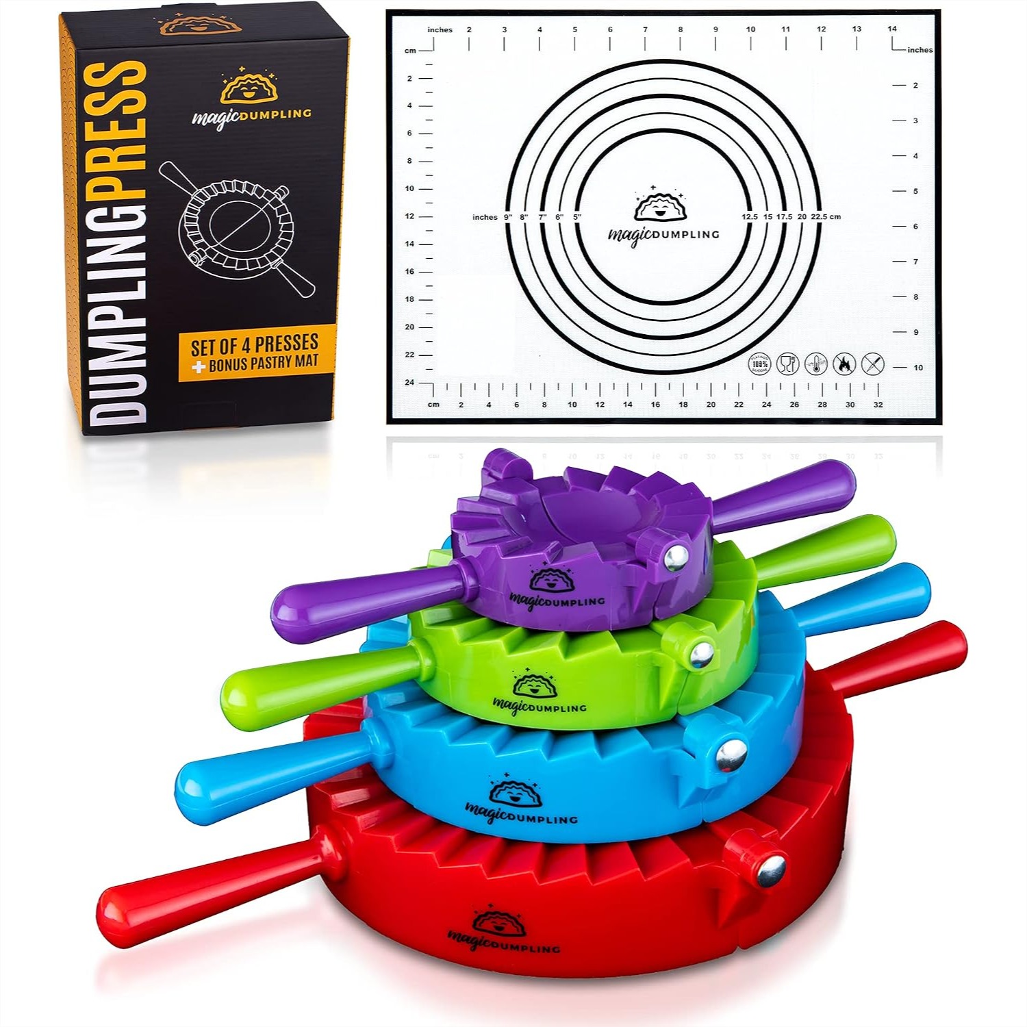 Momo Mold Press - Kit para Hacer Dumplings, Juego de