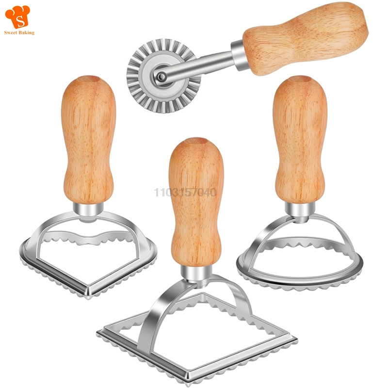 Dumpling Press Set - Juego de moldes para Pasta Manual,
