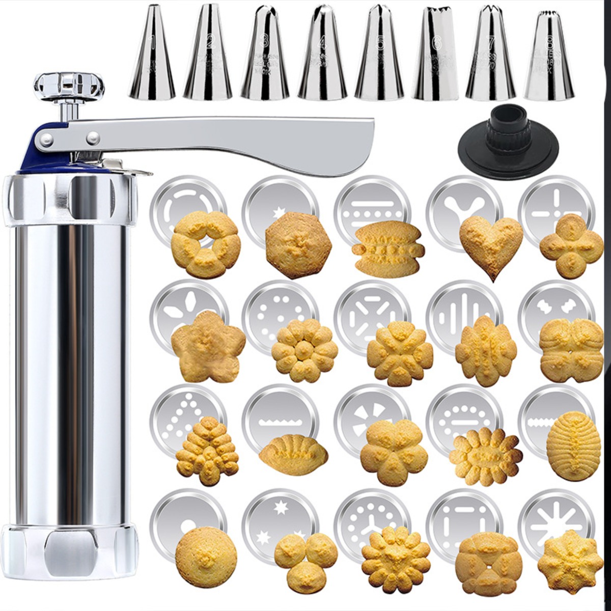 Churros Maker Gun - Kit de Prensa para Galletas de