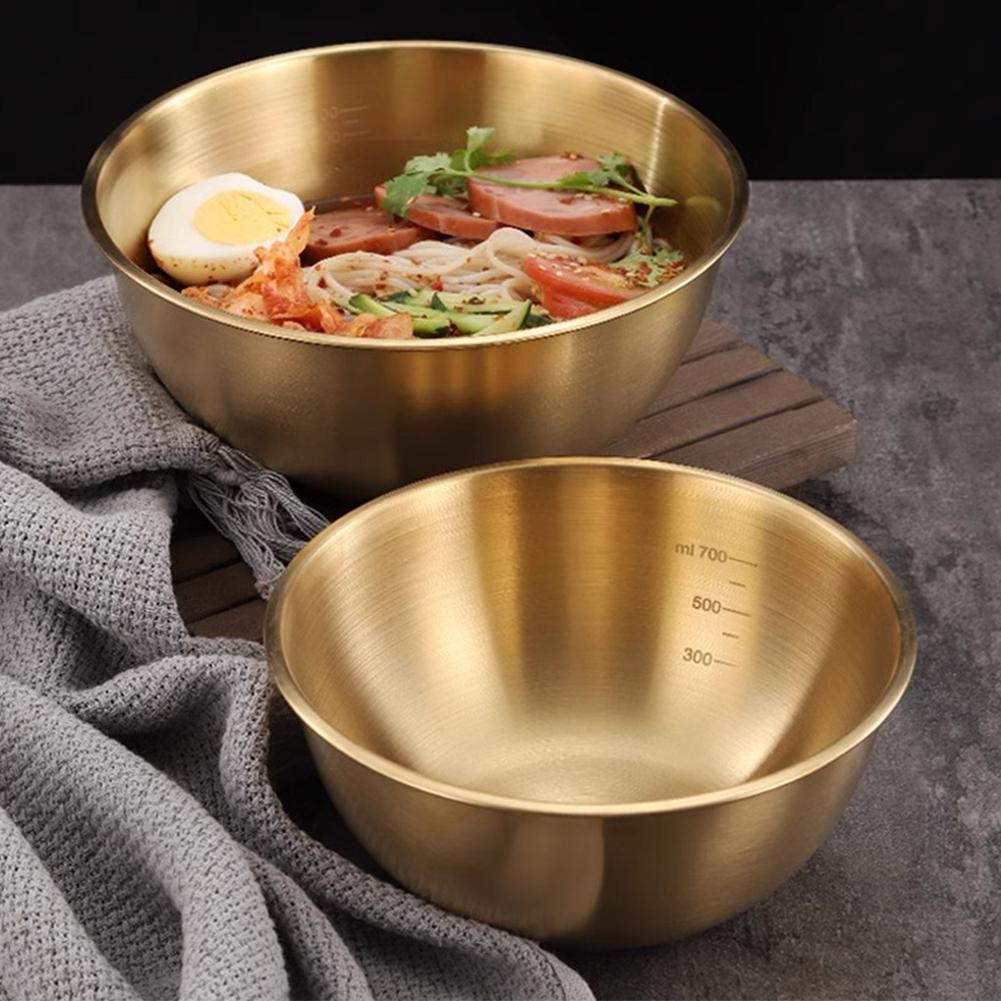 Dim Sum Basket - Tazón para ensalada de acero inoxidable