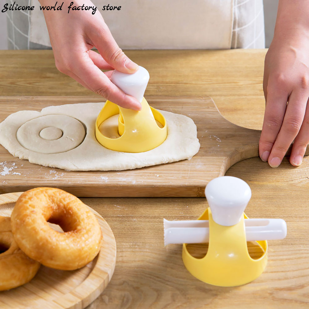 Donut Mold Silicone - Mundo de silicona postres pan pastelería