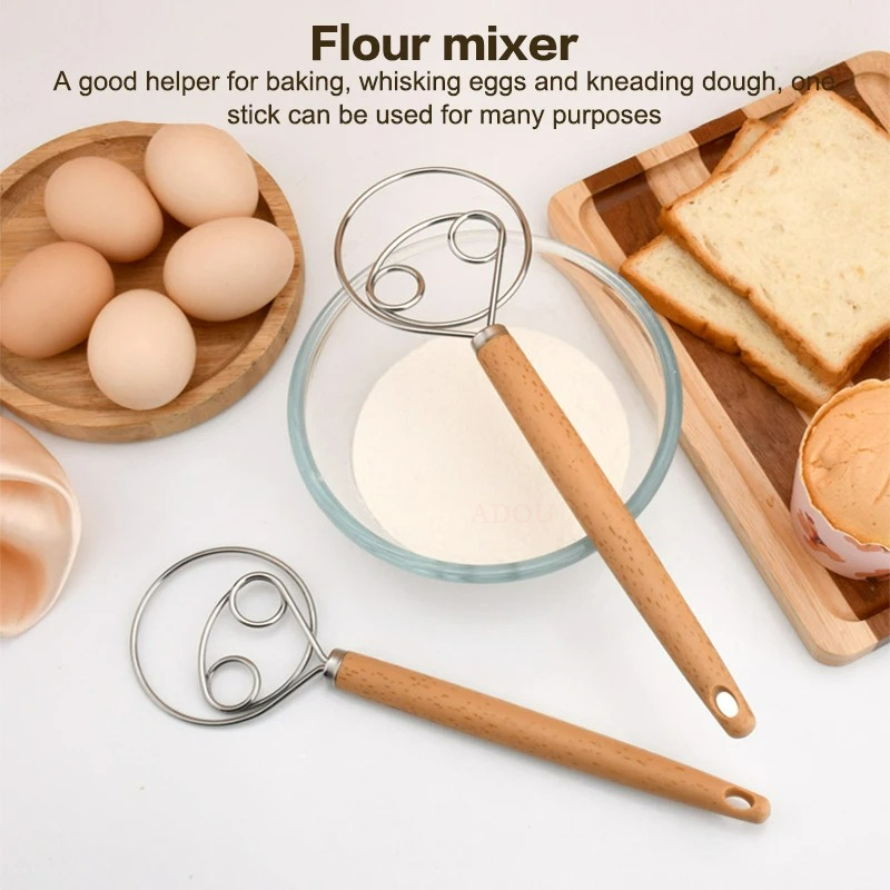 Danish Pancake Pan - Batidora de mano creativa de 10