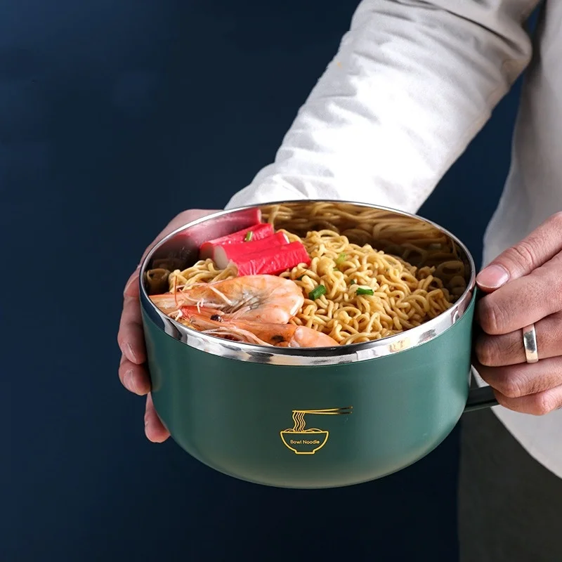 Dim Sum Basket - Tazón para Ramen de Acero Inoxidable