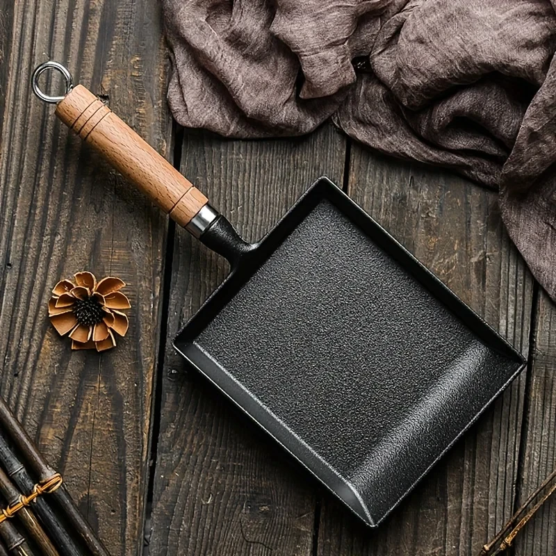 Mini Pancake Griddle - Sartén japonesa de hierro fundido para