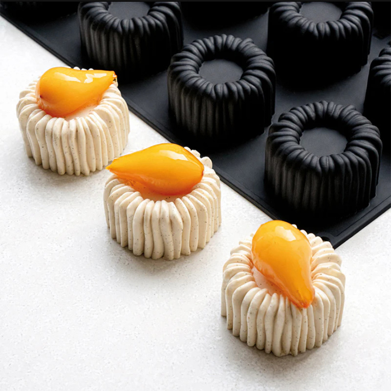 Donut Mold Silicone - Molde de Silicona Antiadherente de Grado