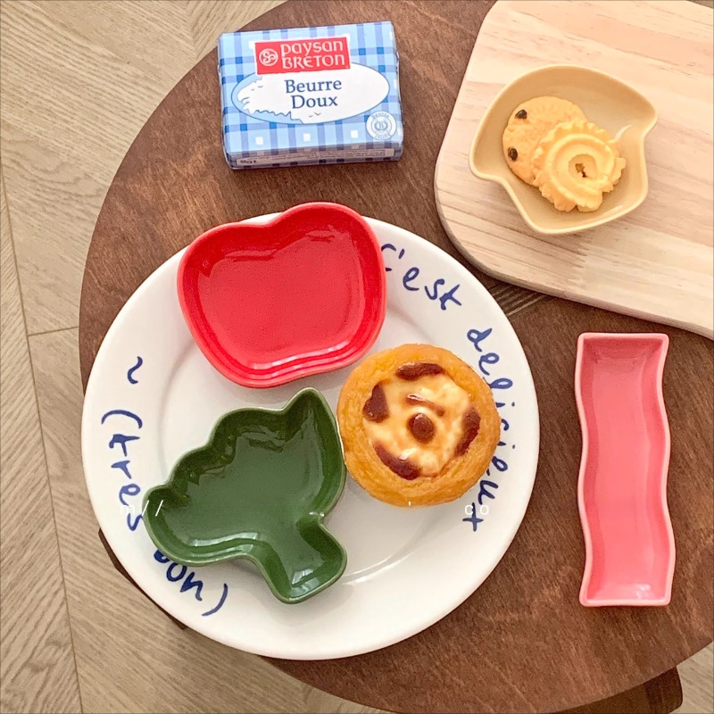 Dim Sum Basket - Bonito plato de cerámica para verduras