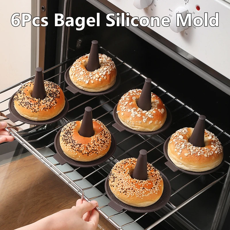 Donut Mold Silicone - Juego de moldes de silicona para