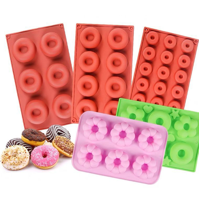 Donut Mold Silicone - Máquina para hacer rosquillas de silicona