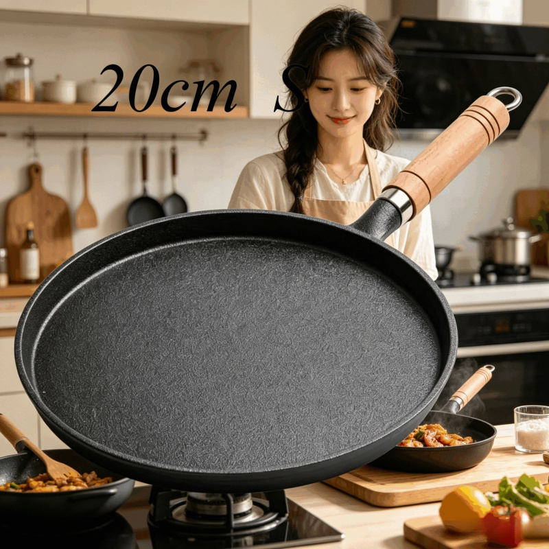 Cast Iron Corn - Sartén de hierro fundido de 20