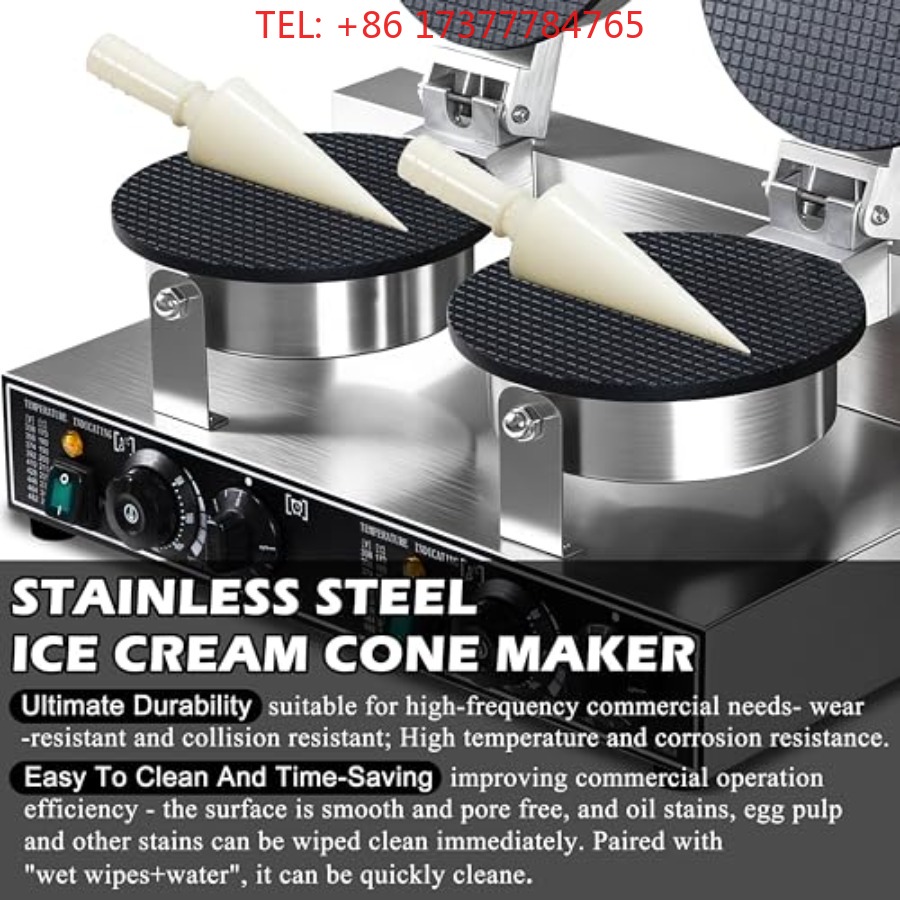 Máquina Comercial para Hacer C - Waffle Cone Maker reseña y precio
