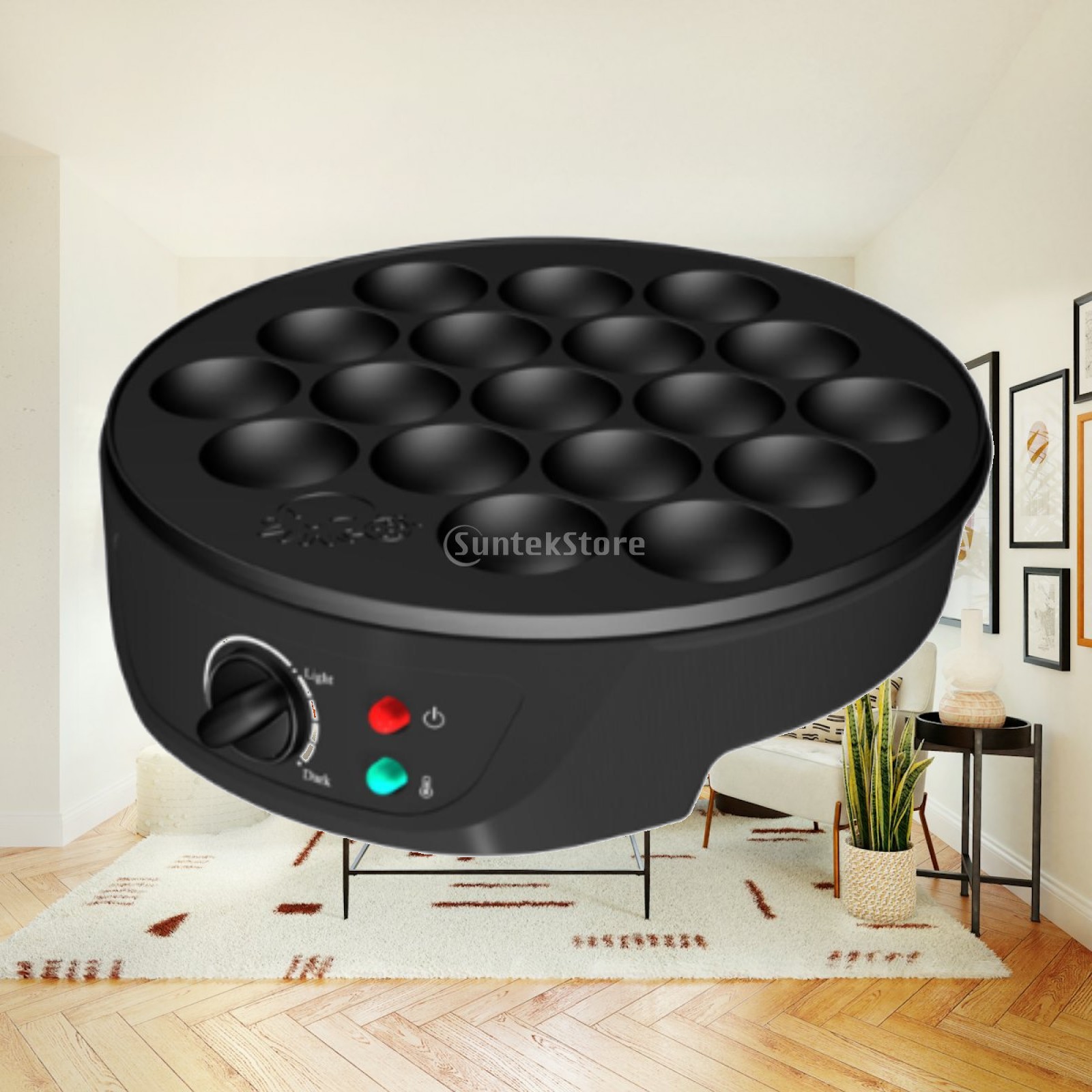 Plancha Eléctrica Antiadherent - Takoyaki Grill Plate reseña y precio