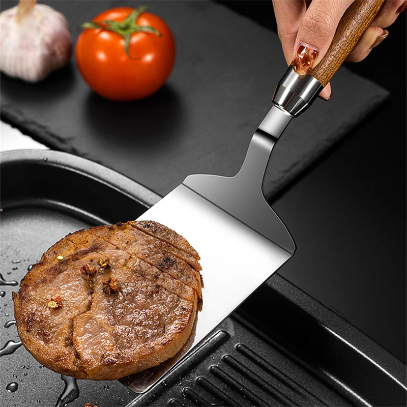 Espátula para cocinar carne co - Okonomiyaki Spatula reseña y precio