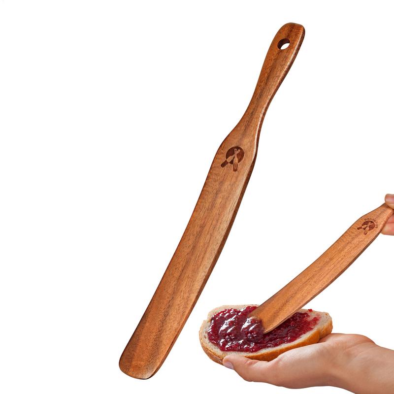 Palo para agitar de madera, ra - Okonomiyaki Spatula reseña y precio