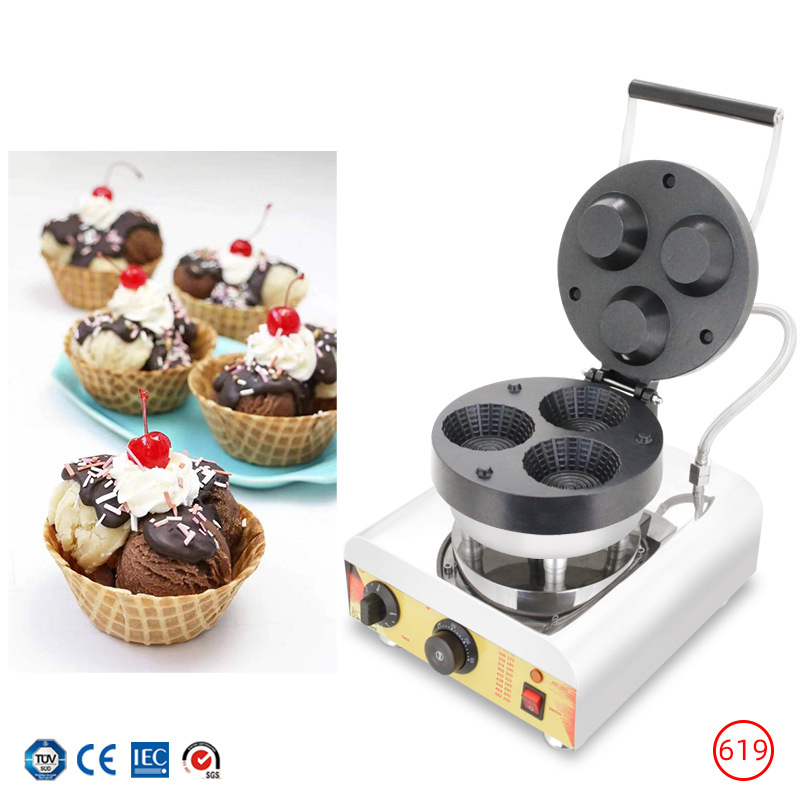 Máquina Comercial para Hacer C - Waffle Cone Maker reseña y precio
