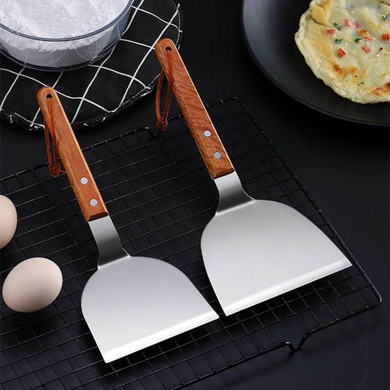 Pala de Teppanyaki con mango d - Okonomiyaki Spatula reseña y precio