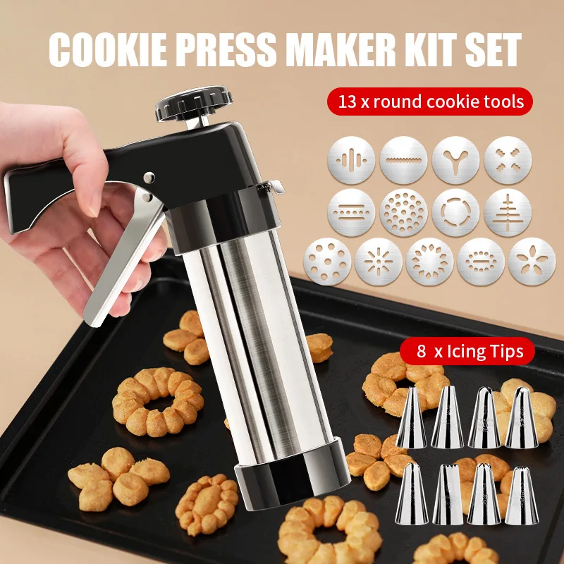 13 unids/set DIY Manual molde  - Churros Maker Gun reseña y precio