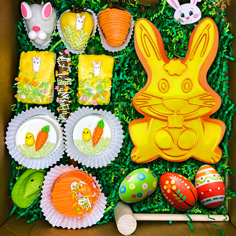 Conejito de Pascua Moldes de C - Bunny Cake Mold reseña y precio