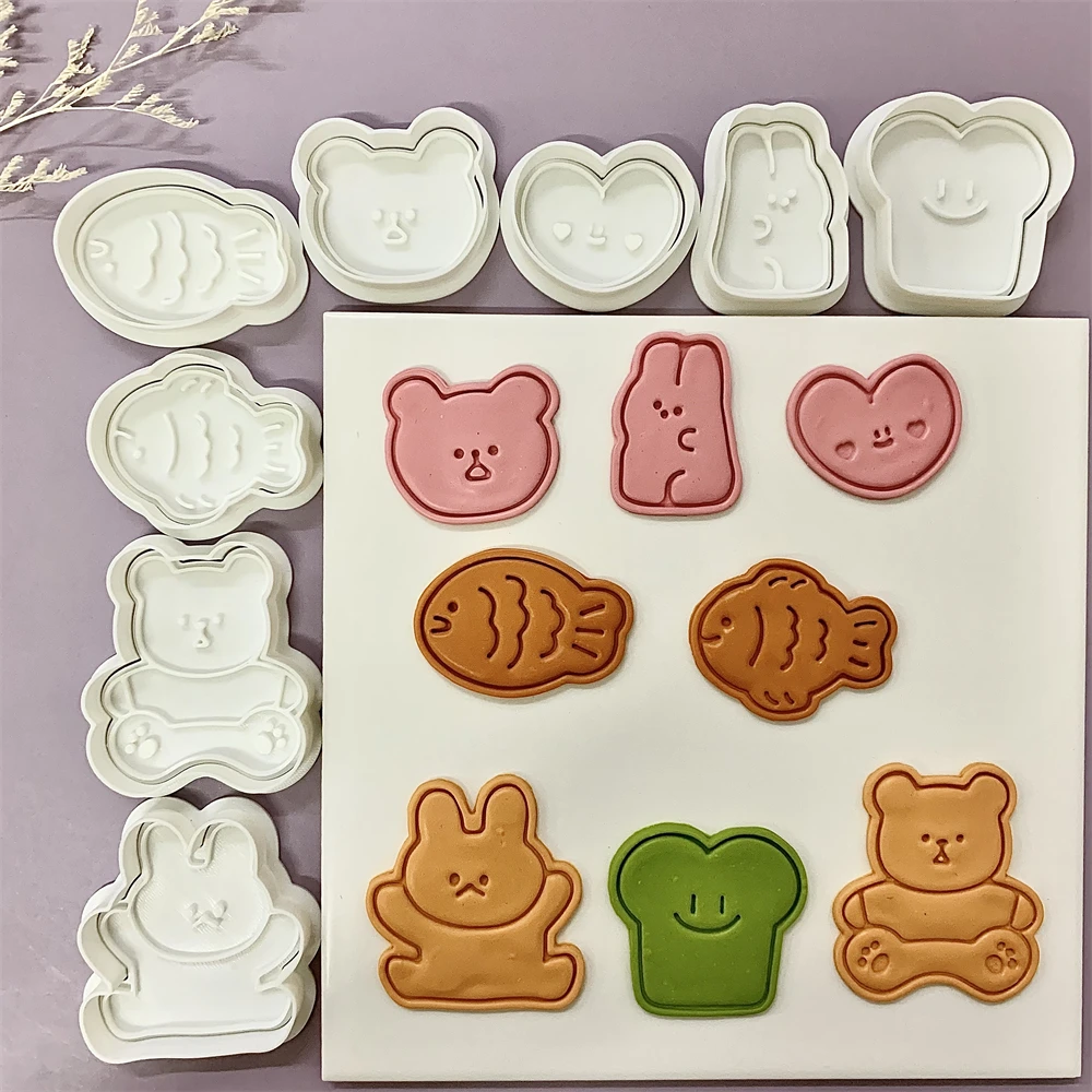Lindo Animal galleta estampado - Bunny Cake Mold reseña y precio