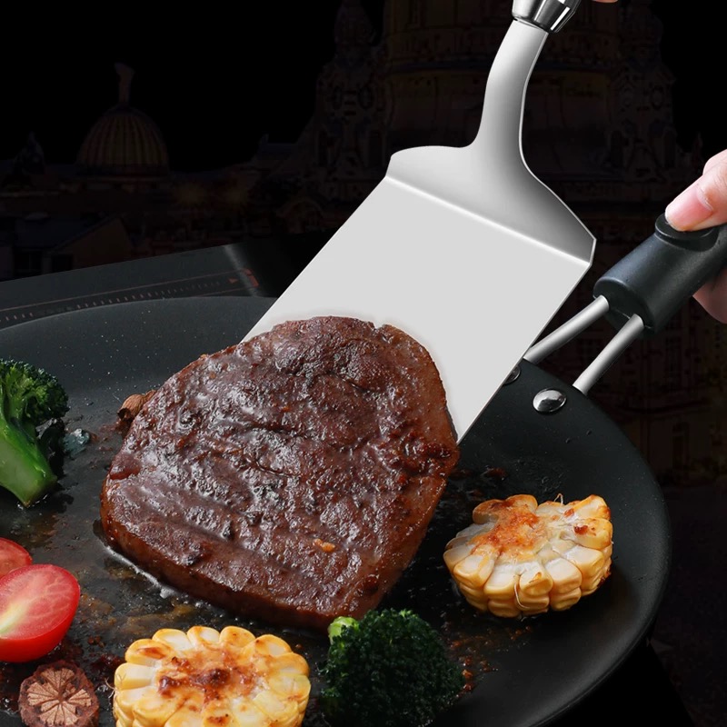 Espátula para freír de acero i - Okonomiyaki Spatula reseña y precio