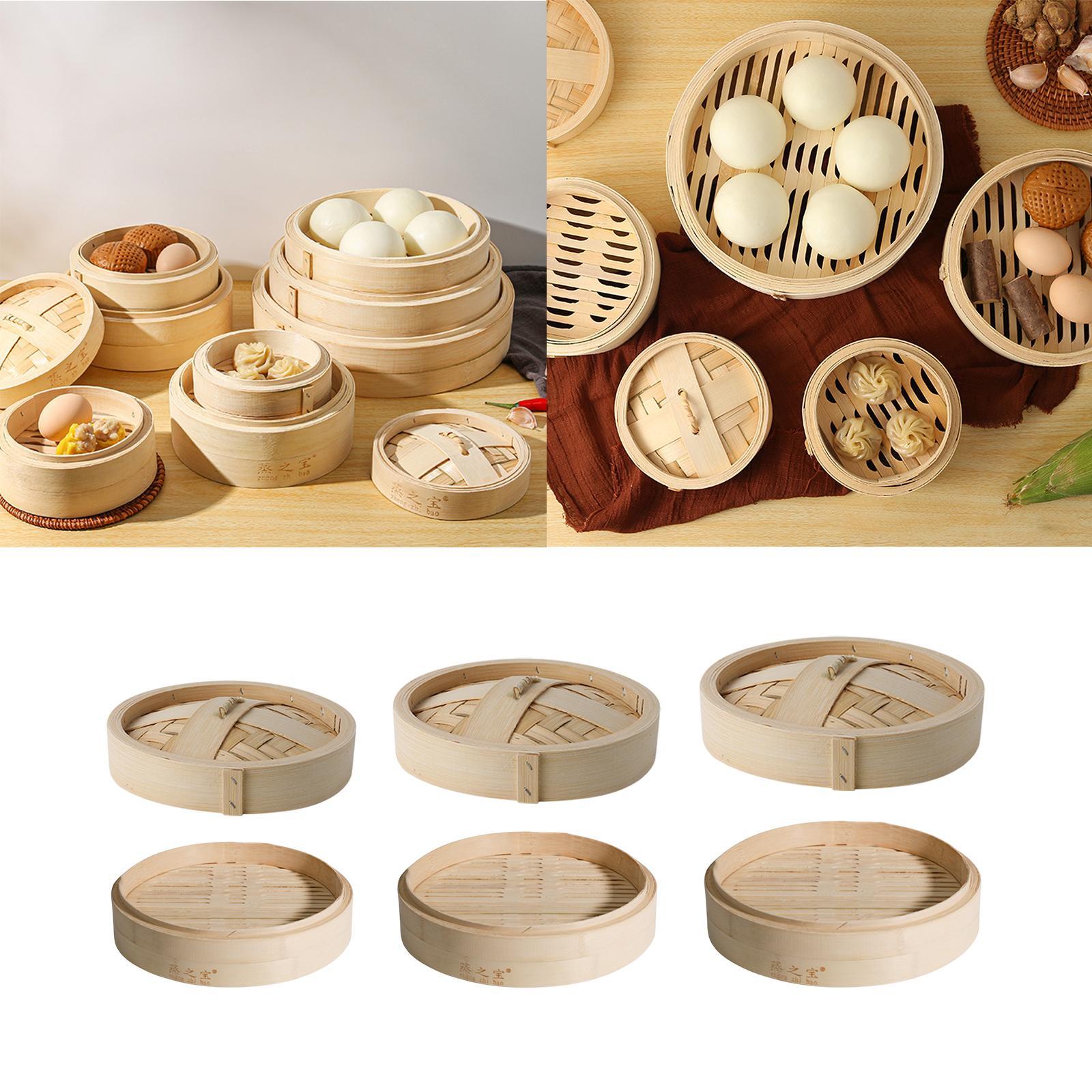 Cesta de vapor de bambú hecha  - Bao Steamer Bamboo reseña y precio