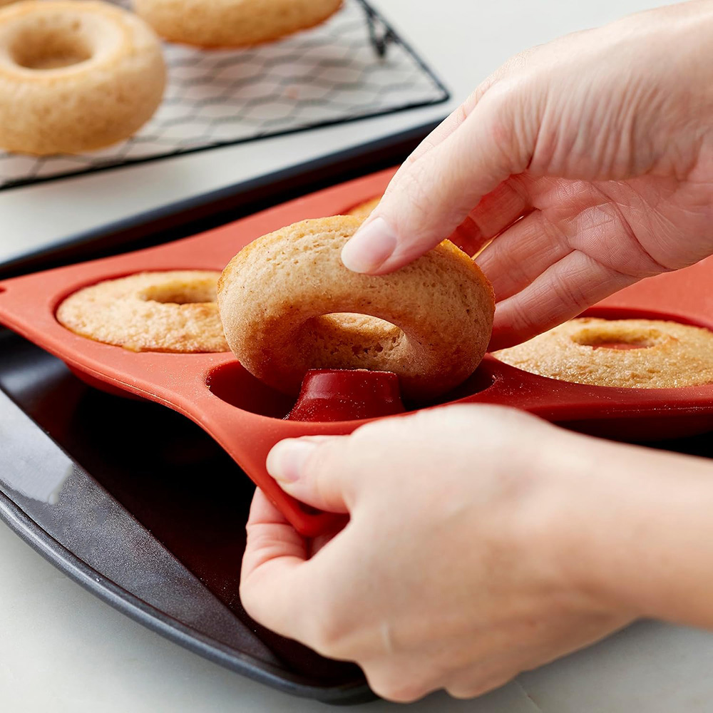 Molde de Silicona para Hornear - Donut Mold Silicone reseña y precio