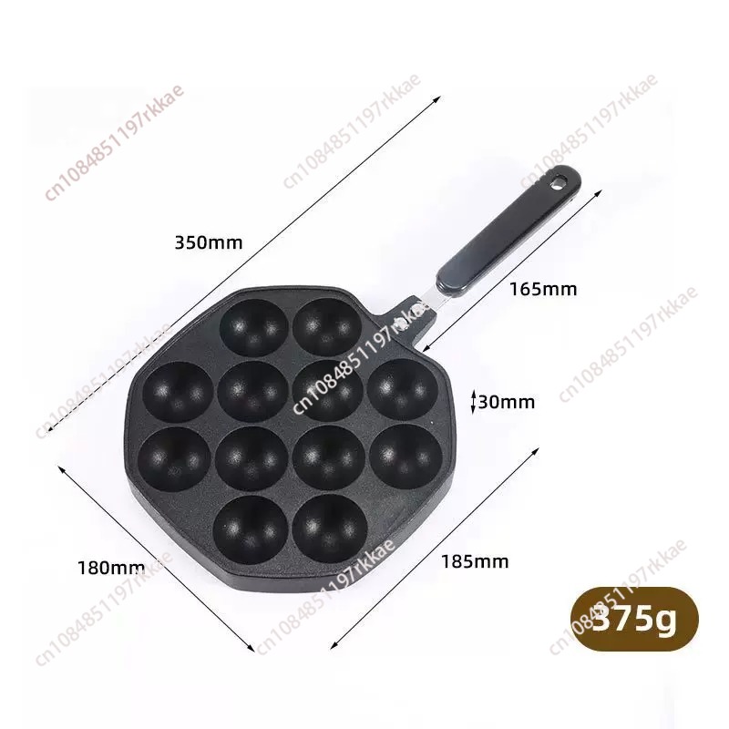 Sartén para Takoyaki con 12 Mo - Takoyaki Grill Plate reseña y precio