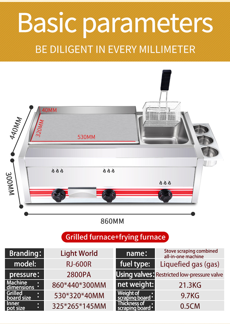 Plancha de Gas Comercial de Ac - Mini Pancake Griddle reseña y precio