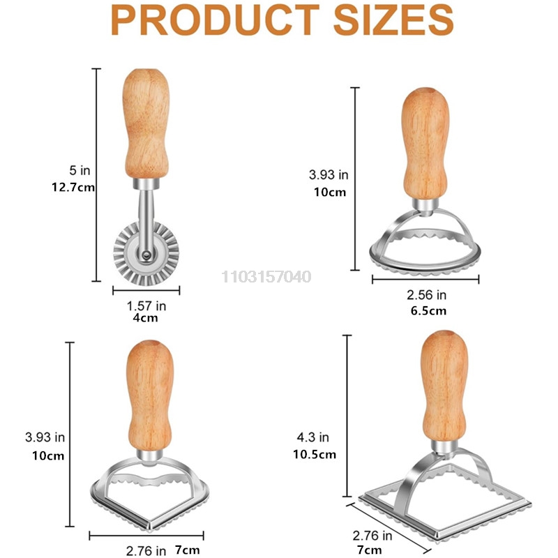 Juego de moldes para Pasta Man - Dumpling Press Set reseña y precio