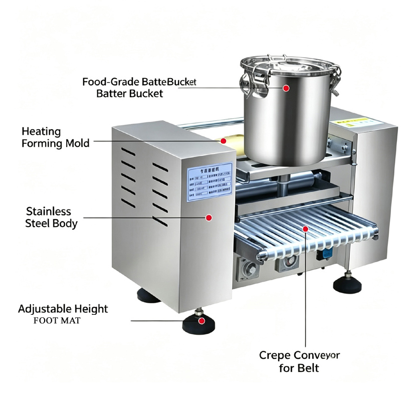 Máquina automática comercial p - Spring Roll Wrapper reseña y precio