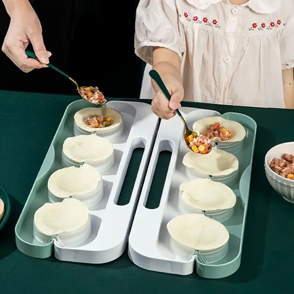 DIY Dumpling Maker prensa de 8 - Dumpling Press Set reseña y precio