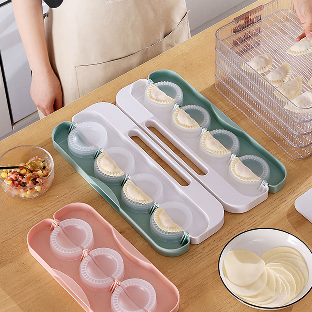 DIY Dumpling Maker prensa de 8 - Dumpling Press Set reseña y precio