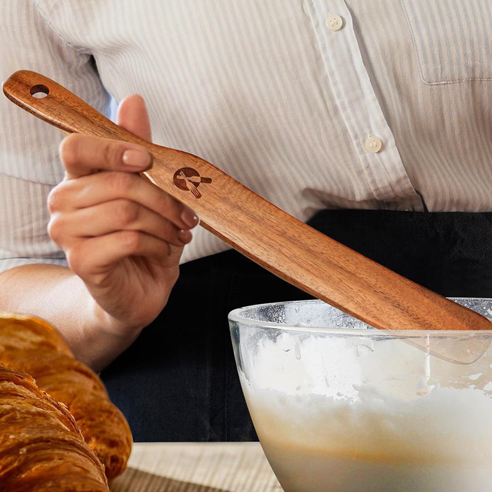 Espátula de madera, espátula e - Okonomiyaki Spatula reseña y precio