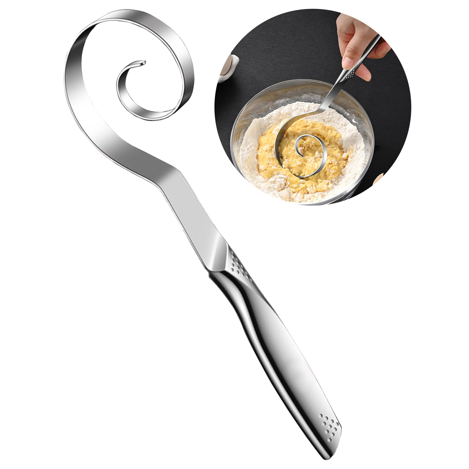 Batidor de masa danés de acero - Danish Pancake Pan reseña y precio