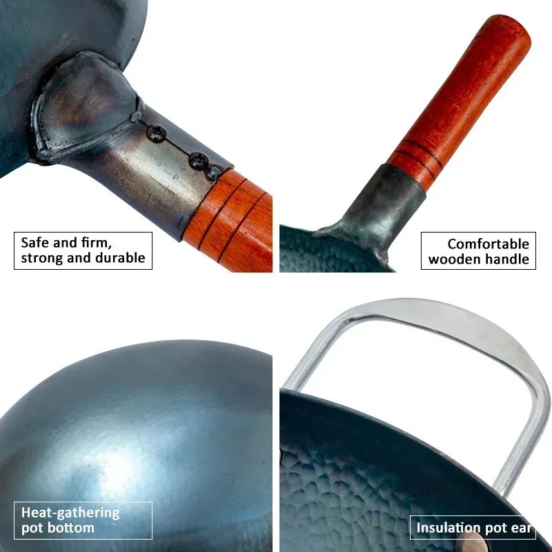 Wok tradicional de hierro hech - Cast Iron Corn reseña y precio