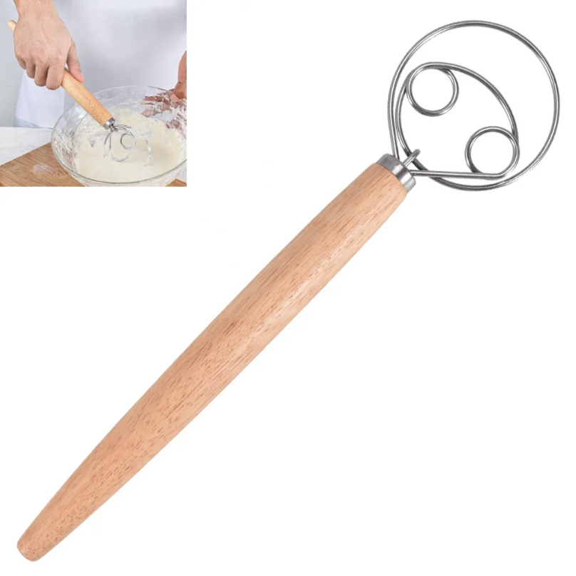 Batidor de masa danés de mano  - Danish Pancake Pan reseña y precio