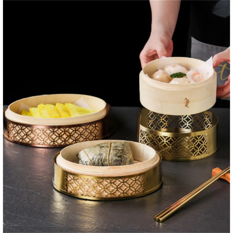 Vaporeras de bambú chinas con  - Bao Steamer Bamboo reseña y precio