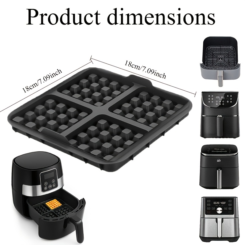 Molde Cuadrado para Waffles, S - Mini Pancake Griddle reseña y precio