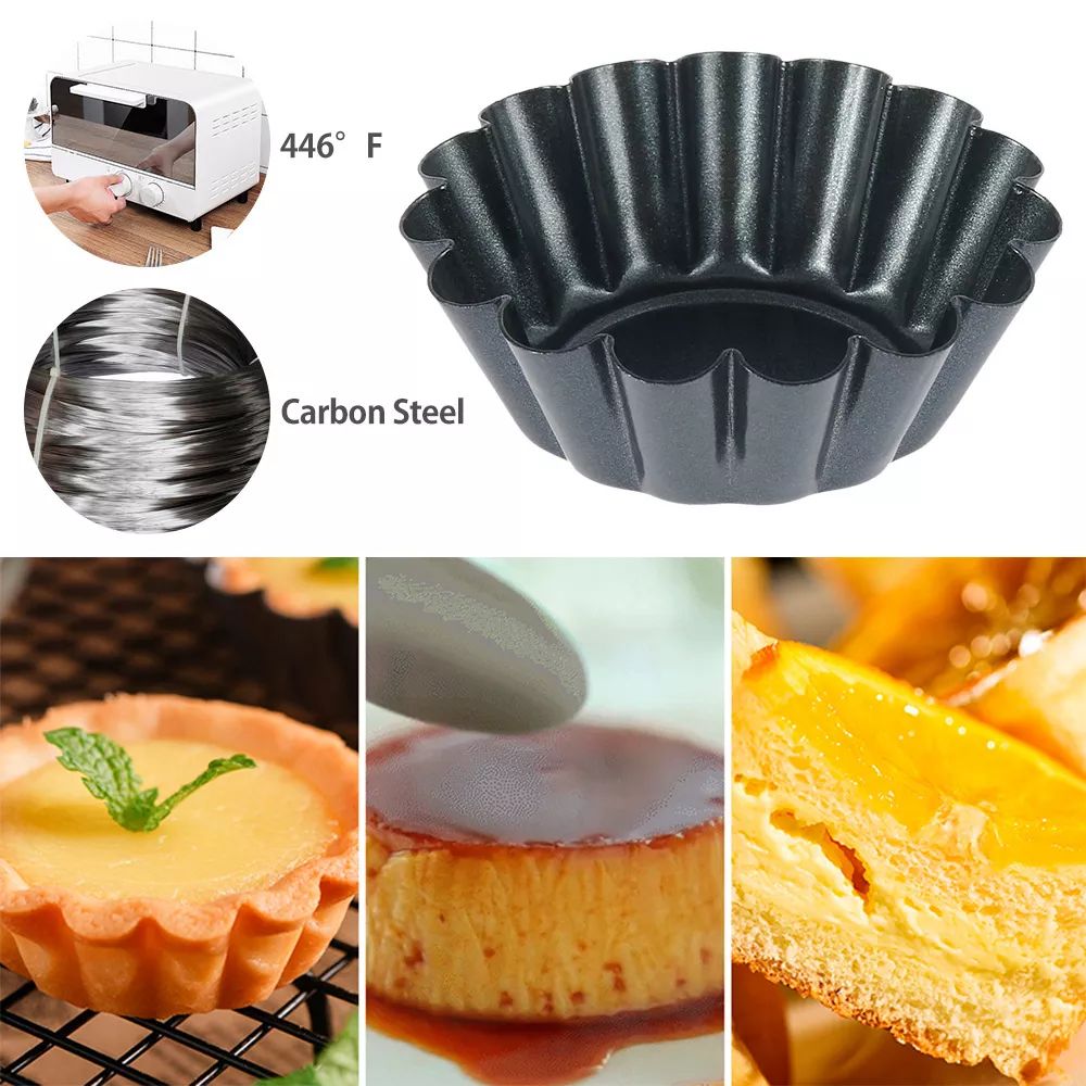 Juego de 4 Moldes Redondos Ant - Egg Waffle Pan reseña y precio
