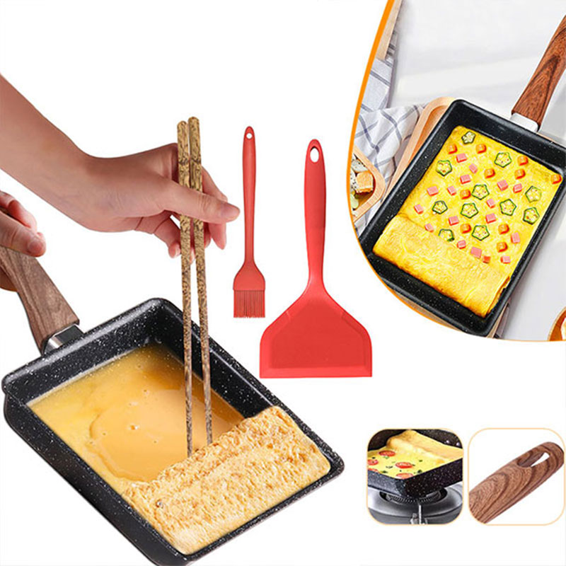 Tamagoyaki sartén para tortill - Cast Iron Corn reseña y precio