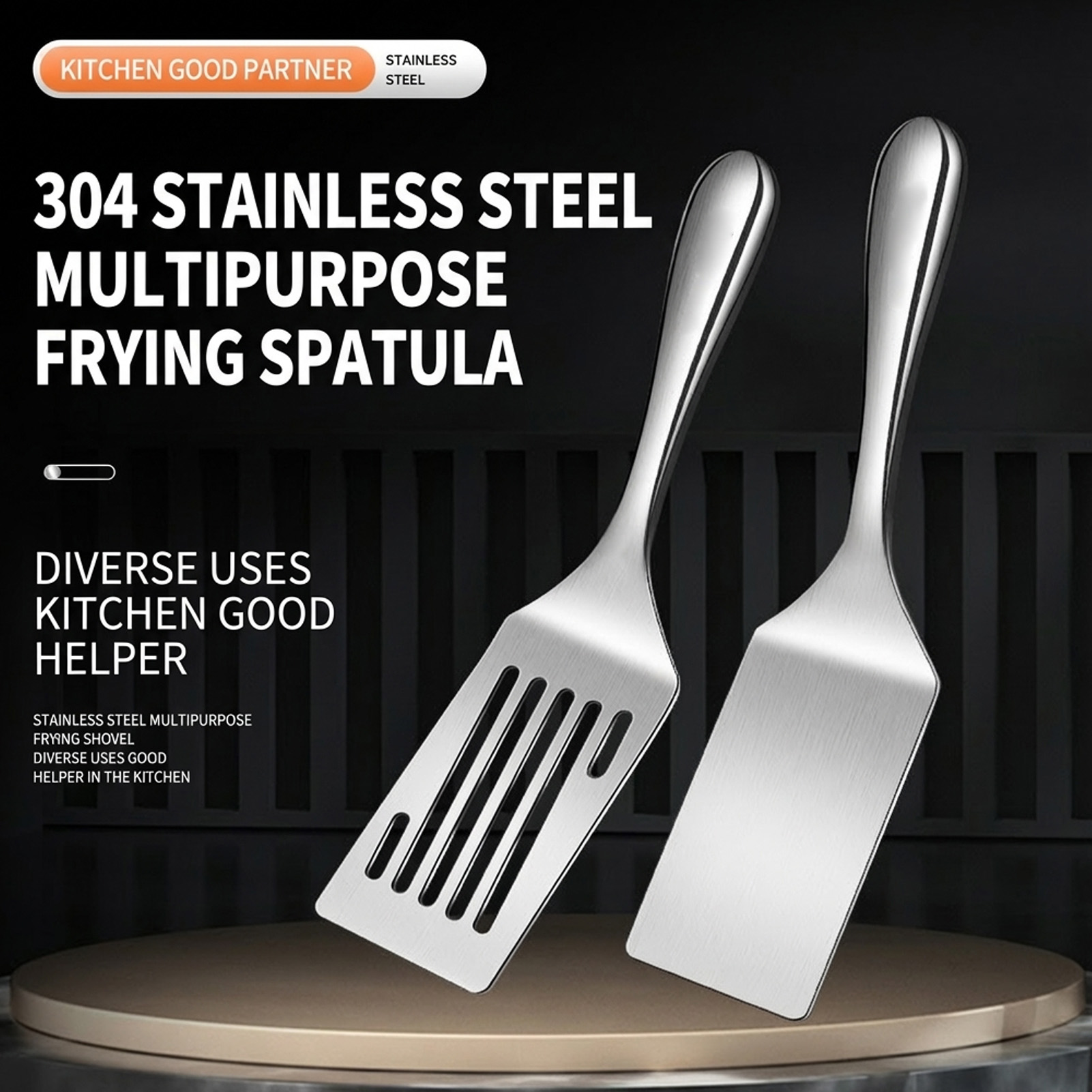 Espátula de acero inoxidable c - Okonomiyaki Spatula reseña y precio