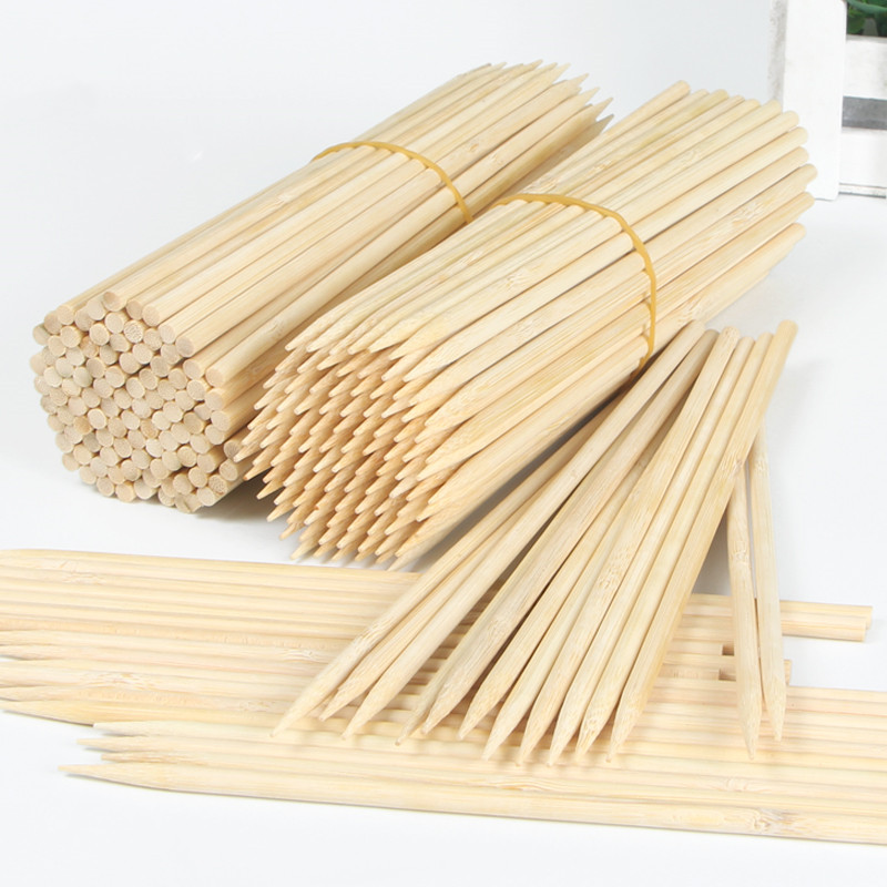 Pinchos de madera de bambú des - Corn Dog Stick reseña y precio
