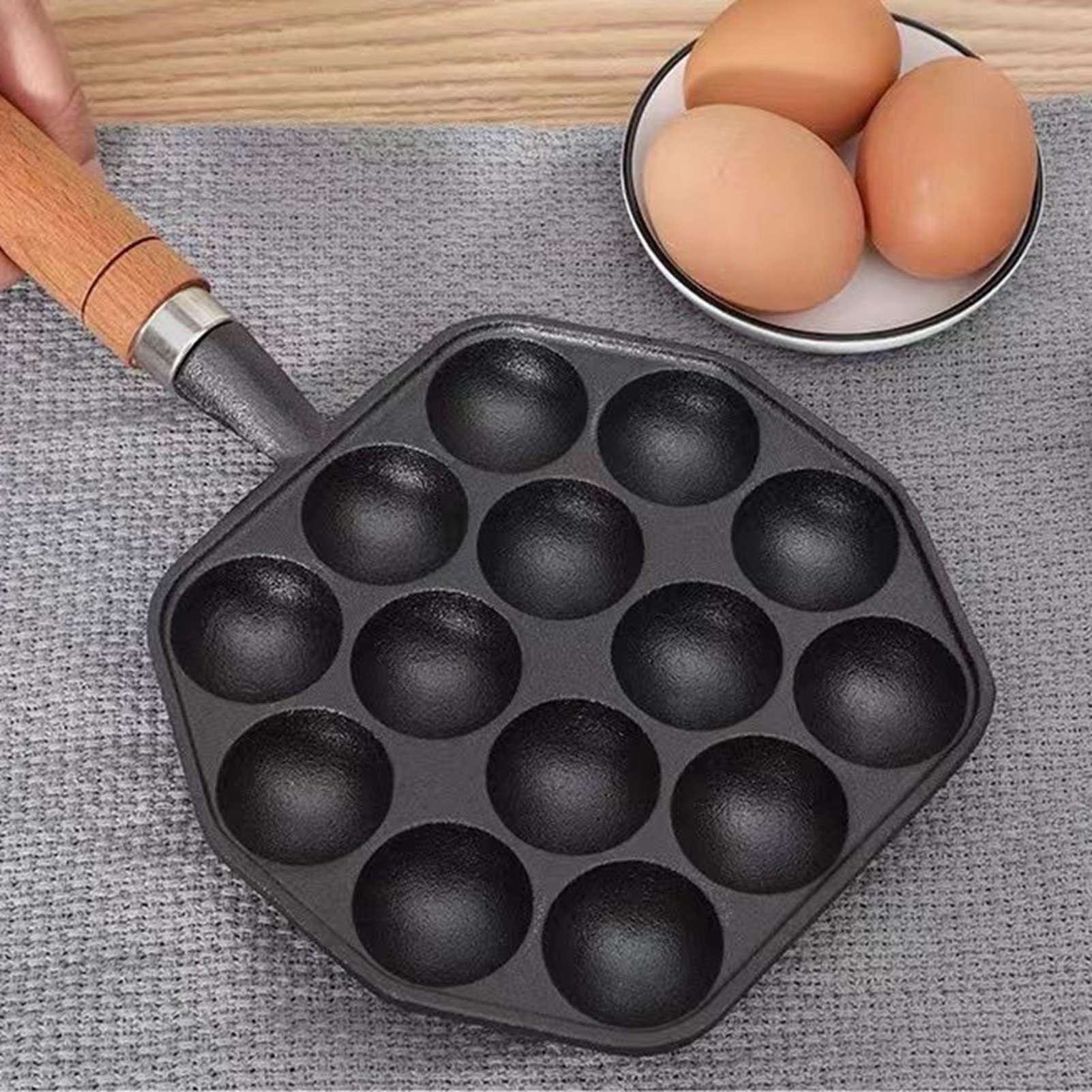 Takoyaki Grill Pan fácil de li - Takoyaki Grill Plate reseña y precio