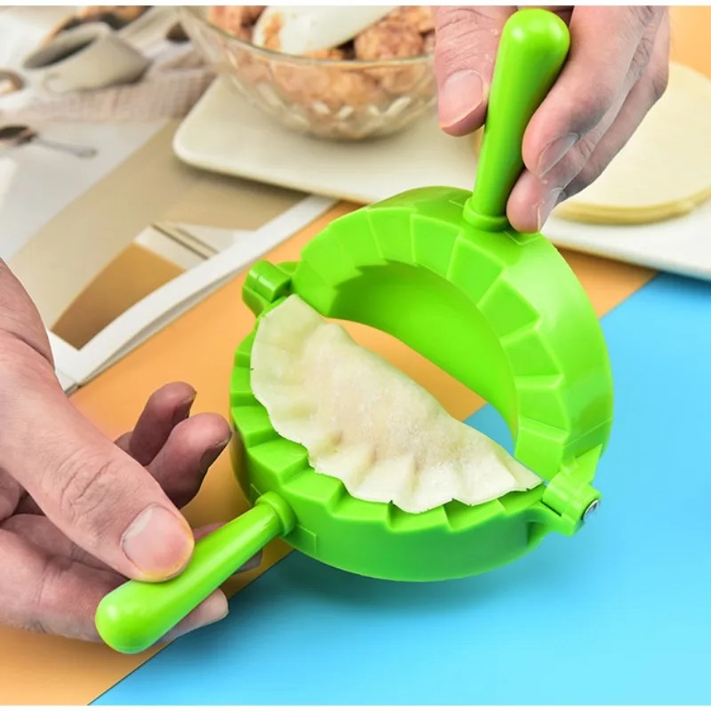 Molde de masa prensada a mano, - Dumpling Press Set reseña y precio