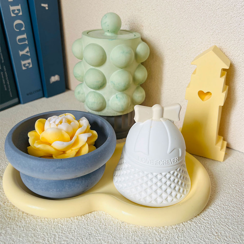 Recipiente de vela de tarro de - Donut Mold Silicone reseña y precio