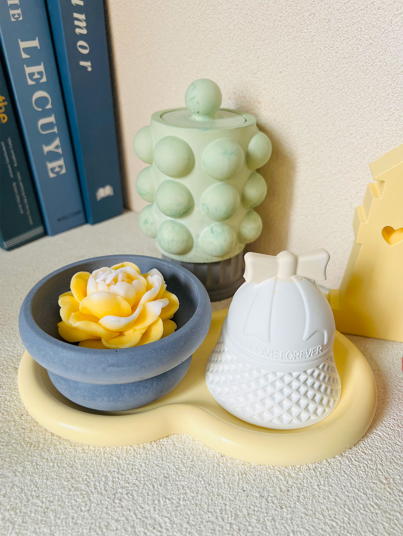 Recipiente de vela de tarro de - Donut Mold Silicone reseña y precio