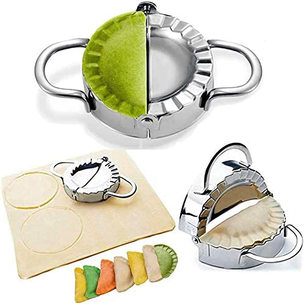 Molde para dumplings de acero  - Dumpling Press Set reseña y precio